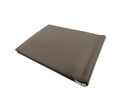 hermes mens money clip wallet|Hermes men's wallet billfold.